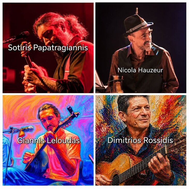 Concerts Sotiris Papatragiannis Quartet: Smyrna & Rebetiko