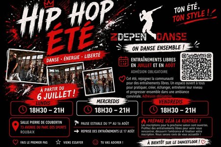 Spectacles Hip-hop : entraînements d été avec Indépen danse
