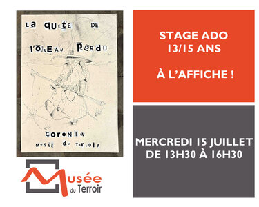 Stages,cours Stage 13/15 : l affiche !