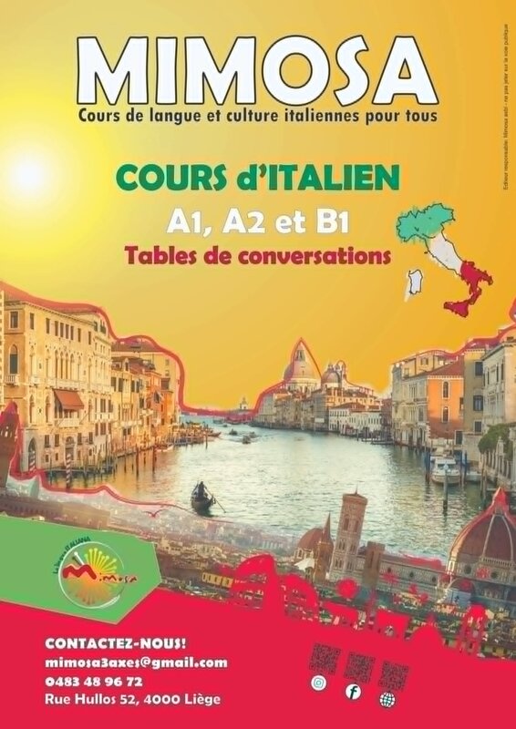Stages,cours Cours langue culture italiennes pour adultes