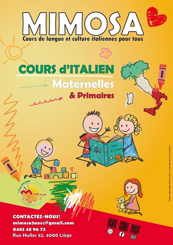 Stages,cours Cours d italien pour enfants