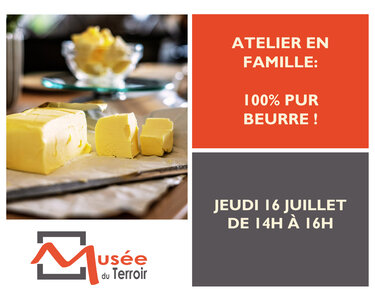 Stages,cours Atelier famille : 100% beurre !
