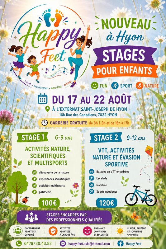 Stages,cours Stage enfants