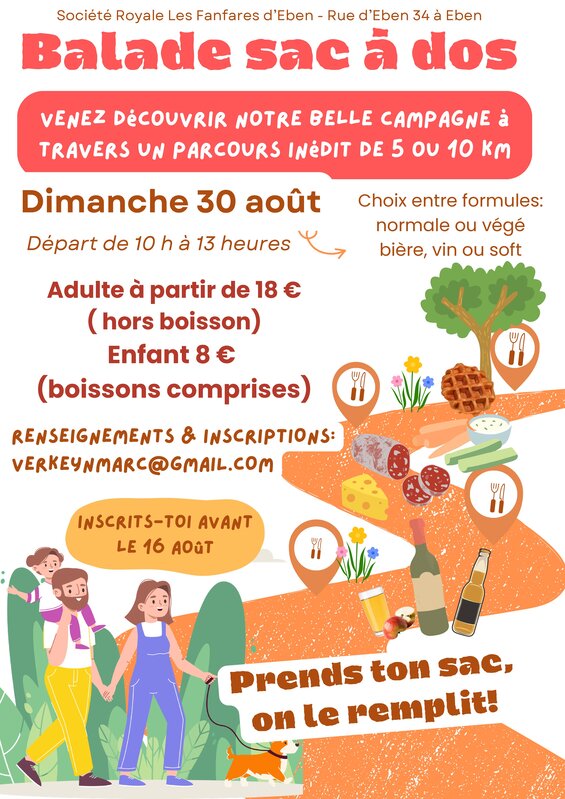 Loisirs Balade à – Sentiers & Saveurs chez nous | 2ᵉ édition