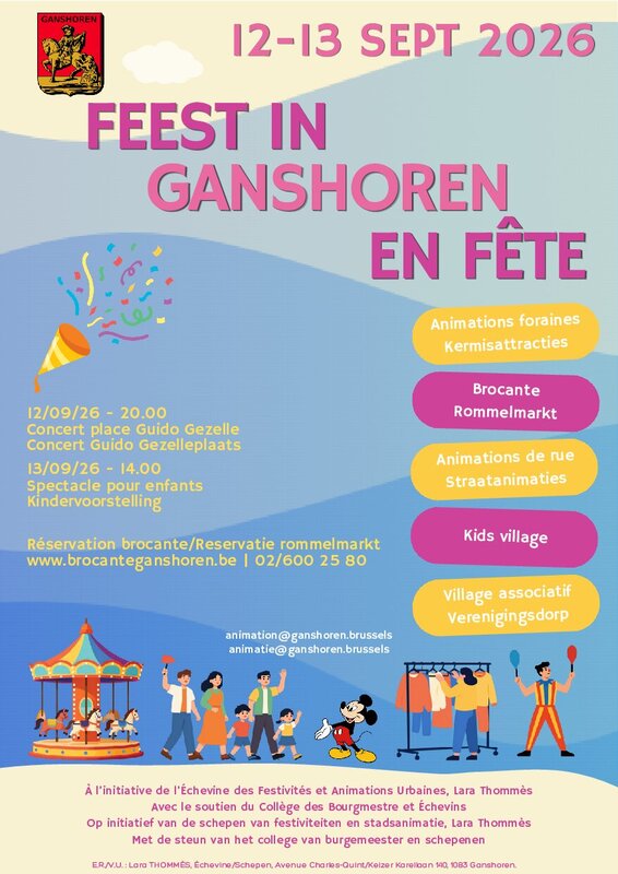 Marché annuel Ganshoren