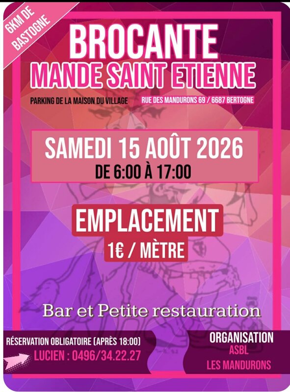  Brocante extérieur