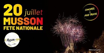 Soirées Feu d artifice : fête nationale Musson, soirée ne manquer !