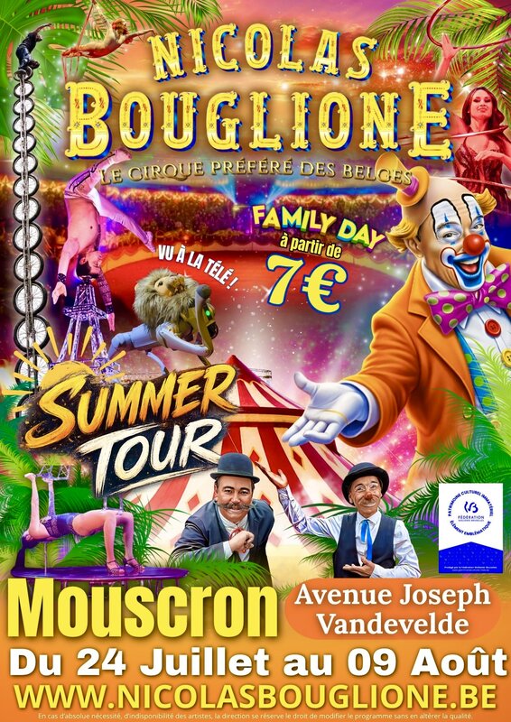 Spectacles Cirque Nicolas Bouglione
