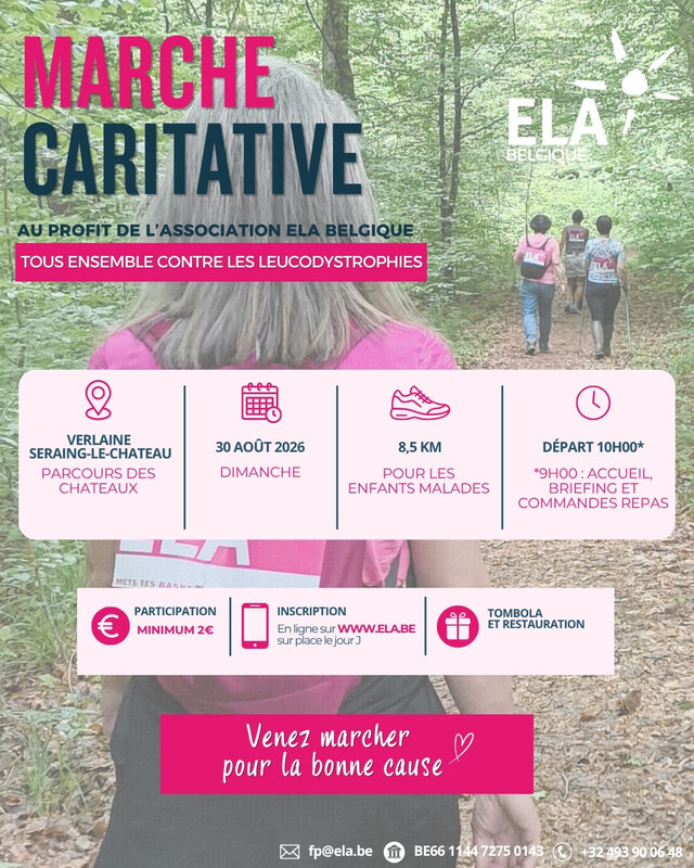 Loisirs Marche caritative profit d ELA