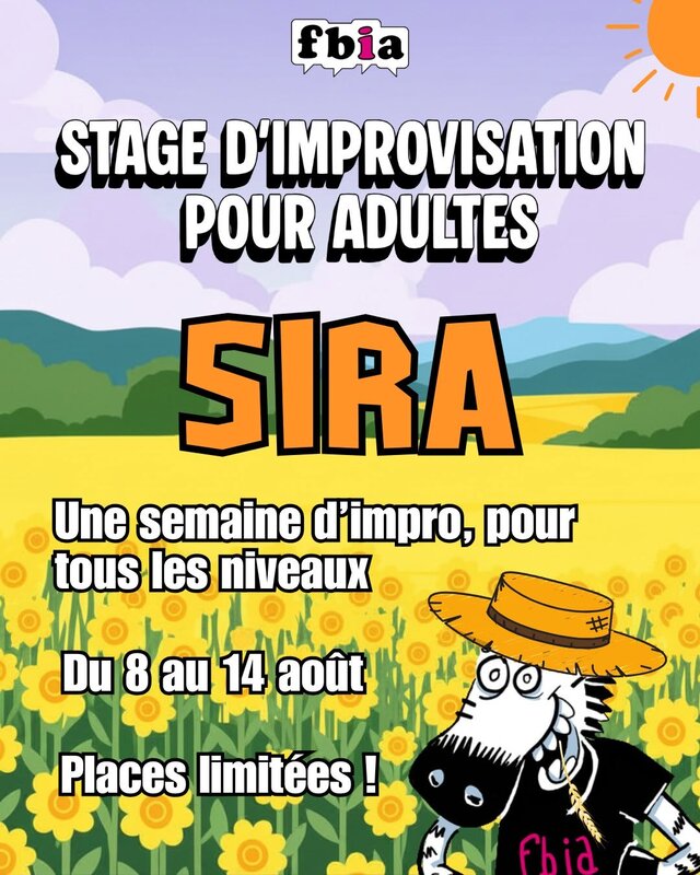 Stages,cours Stage d improvisation théâtrale résidentiel
