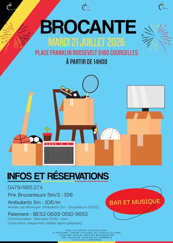  Brocante la Fête Nationale ️✨