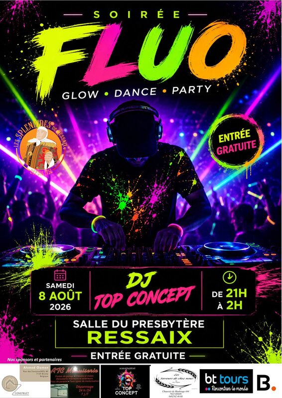 Soirées Soirée Fluo