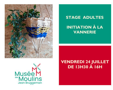 Stages,cours Stage Adulte - Initiation la vannerie