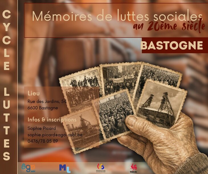 Conférences Mémoires luttes sociales Xxe siècle