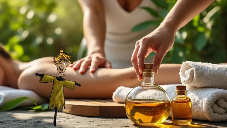 Stages,cours La découverte huiles massages naturelles duo)