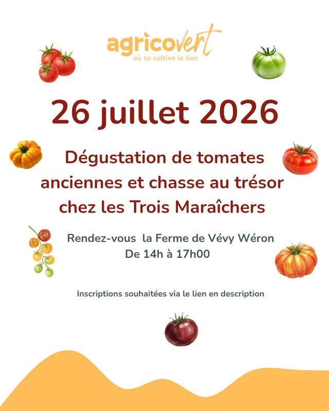 Loisirs Dégustation tomates chasse trésor