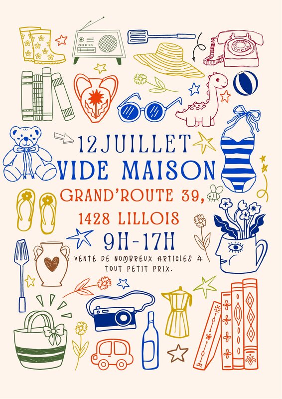  Vide grenier plusieurs maisons