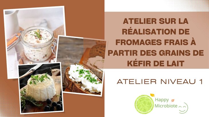 Stages,cours Vos yaourts fromages frais sans équipement pauvres lactose
