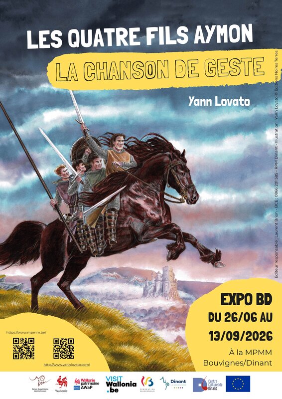 Expositions Exposition temporaire : Quatre Fils Aymon - chanson geste