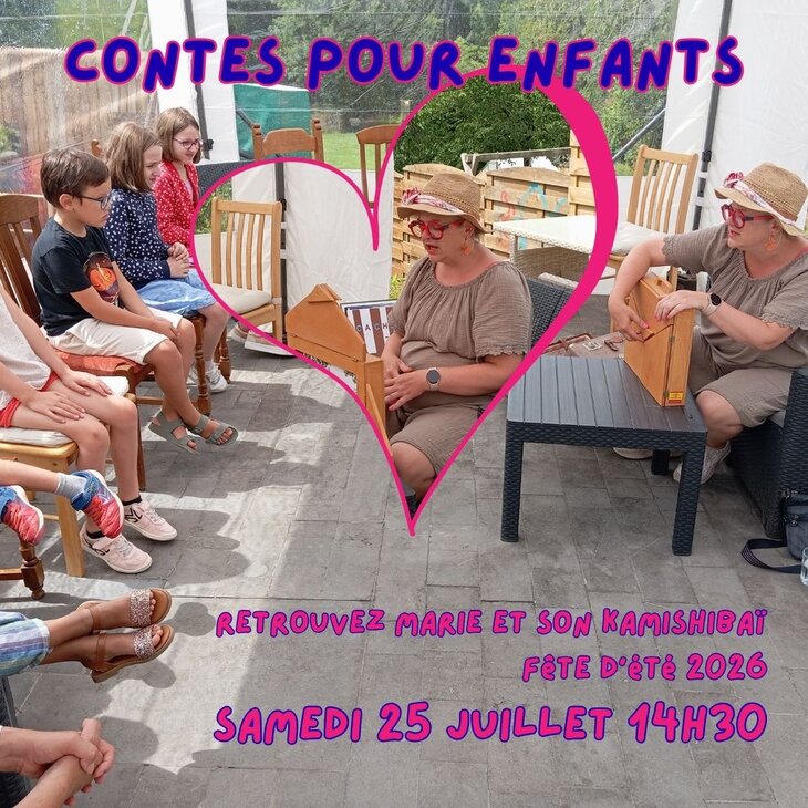 Spectacles Contes pour enfants 4/8ans avec Kamishibaï