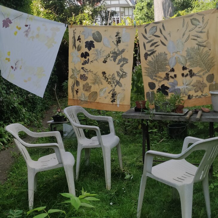 Stages,cours Stage Impression végétale textile