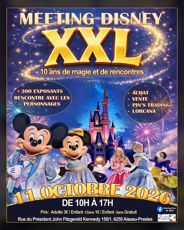 Loisirs Meeting Disney xxl