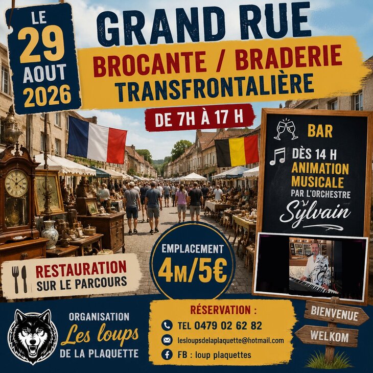  Brocante /braderie transfrontalière