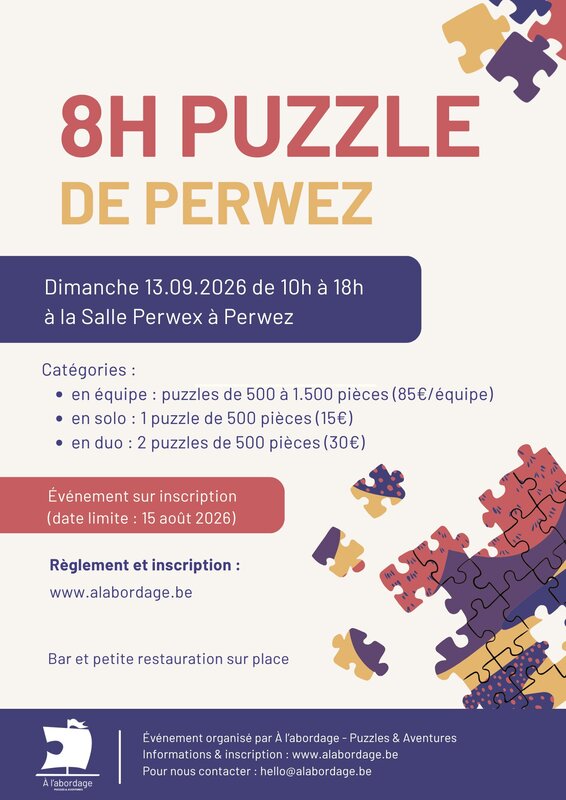 Loisirs 8h puzzle Perwez