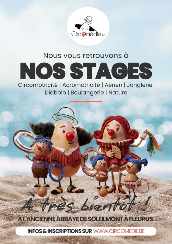 Stages,cours Circomedie stage été Cirque, Boulangerie & Nature