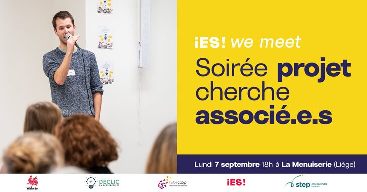 Soirées Soirée Projet cherche Associé.e