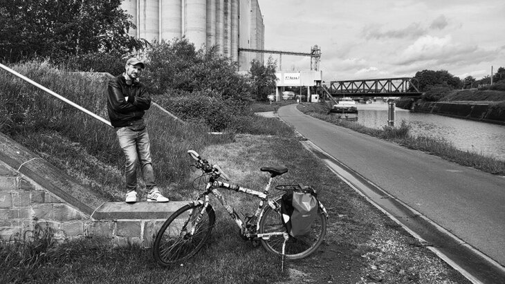 Loisirs Balade vélo & poésie | “Traces Sambre” avec Marc Neusch