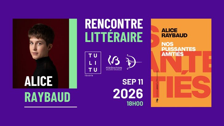 Conférences Rencontre littéraire avec Alice Raybaud