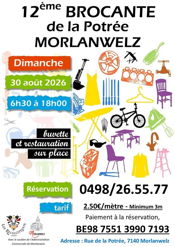  12 ème Brocante la Potrée