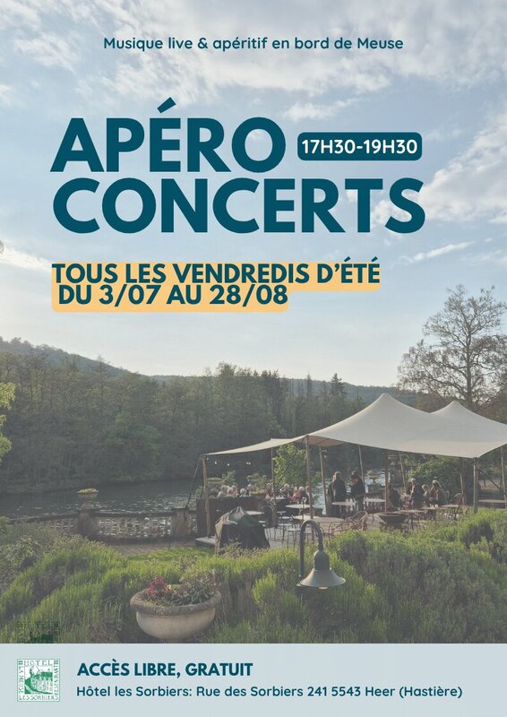 Concerts Les Apéro-Concerts Sorbiers ! ☀️