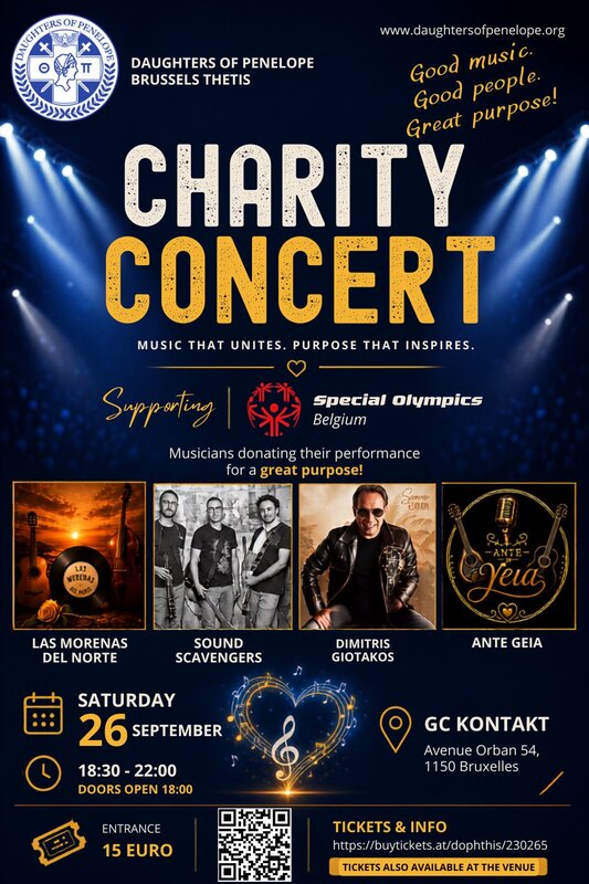 Concerts Daughters Penelope concert caritatif