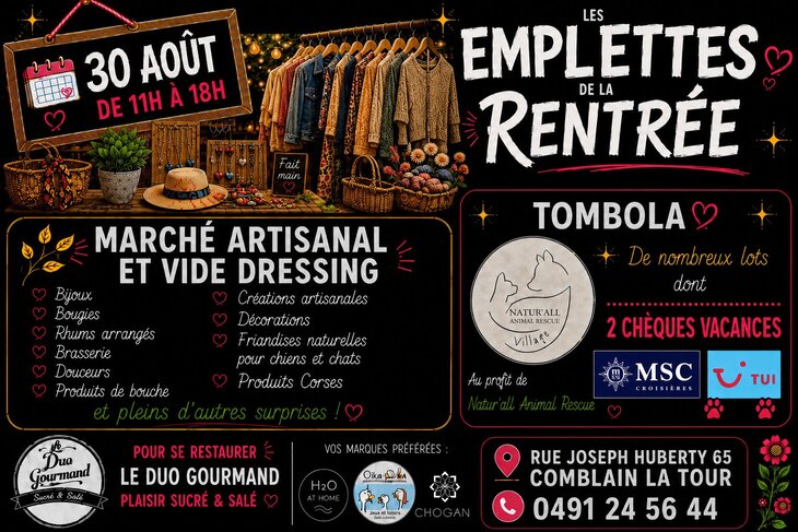 Loisirs Les Emplettes la Rentrée