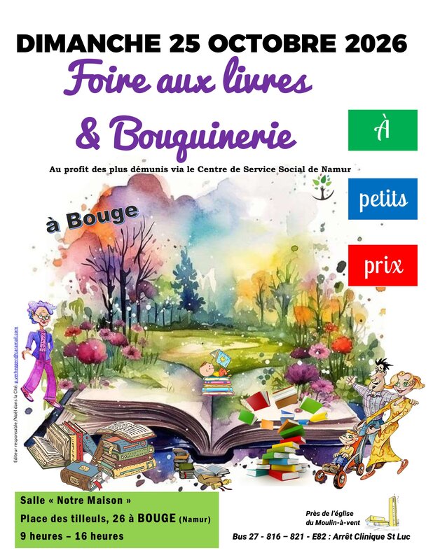 Loisirs Foire livres Bouquinerie solidaire petits prix