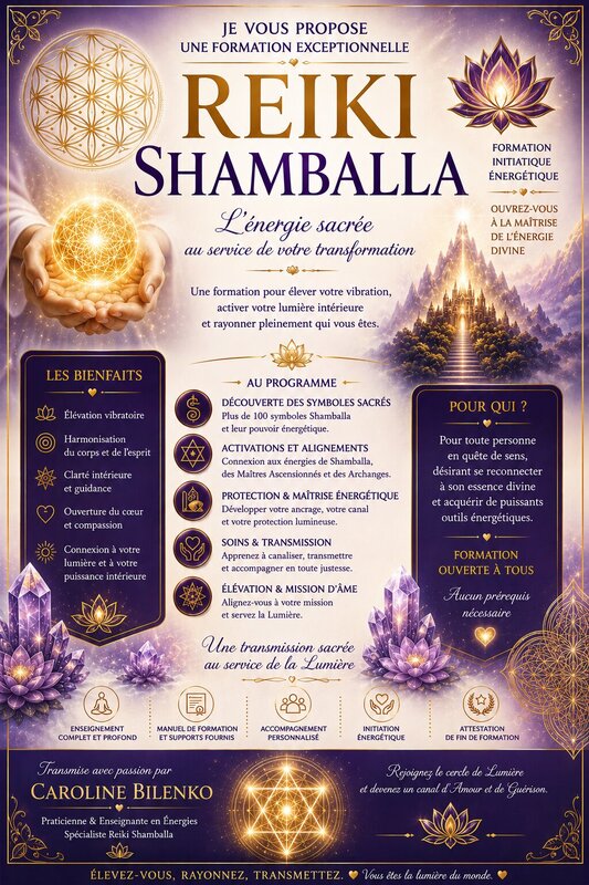 Stages,cours Formation Shamballa