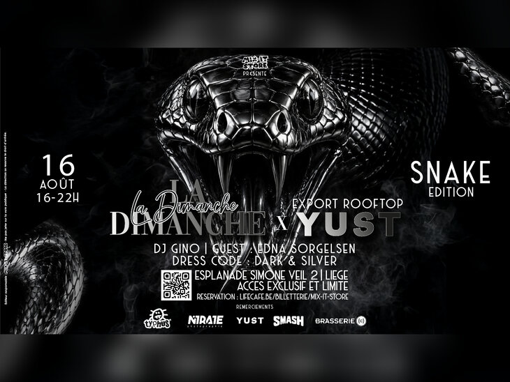 Concerts La Dimanche X Yust | Rooftop Edition - Dark & Silver