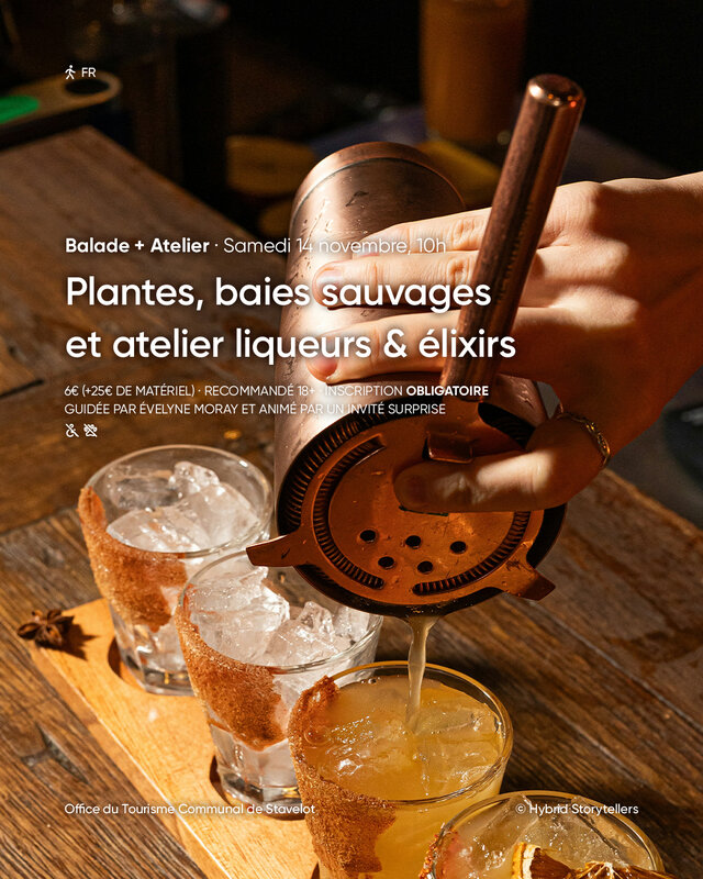 Loisirs Balade Nature Guidée Plantes, Baies Sauvages Atelier Liqueurs & Élixirs