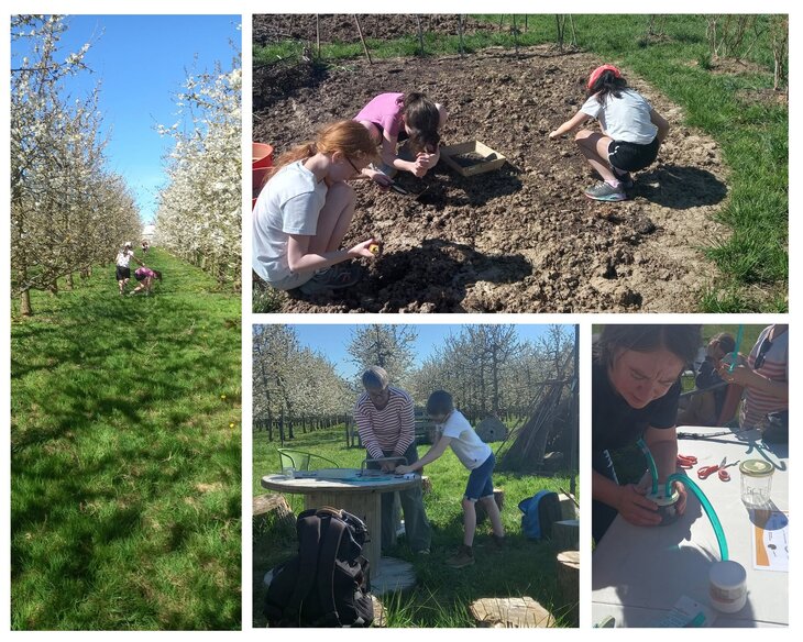 Stages,cours  Ateliers Jardins  : Ateliers Nature binôme (Programme sept. - déc. 26)