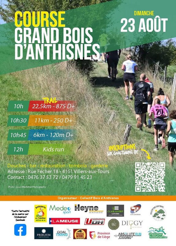 Loisirs Course Grand Bois d Anthisnes