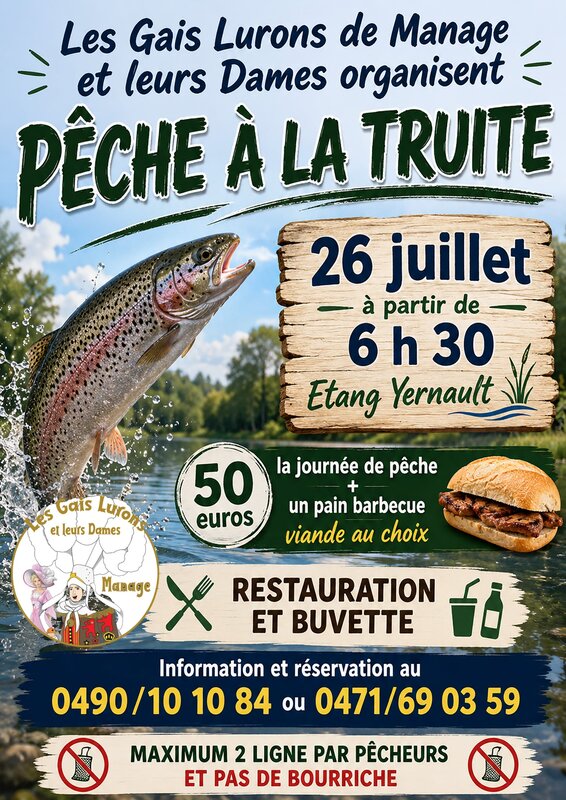 Loisirs Pêche la truite