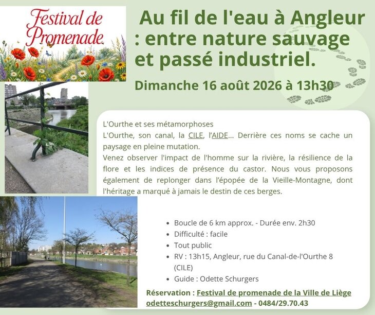 Loisirs Au de l eau entre nature sauvage passé industriel.