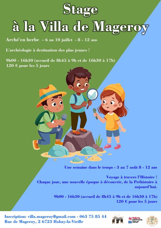 Stages,cours Une semaine dans temps