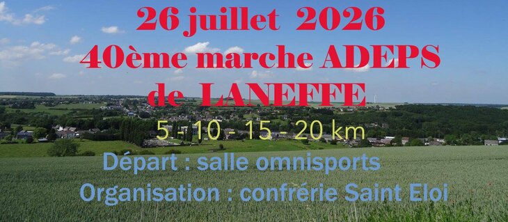Loisirs 40ème marche adeps Laneffe
