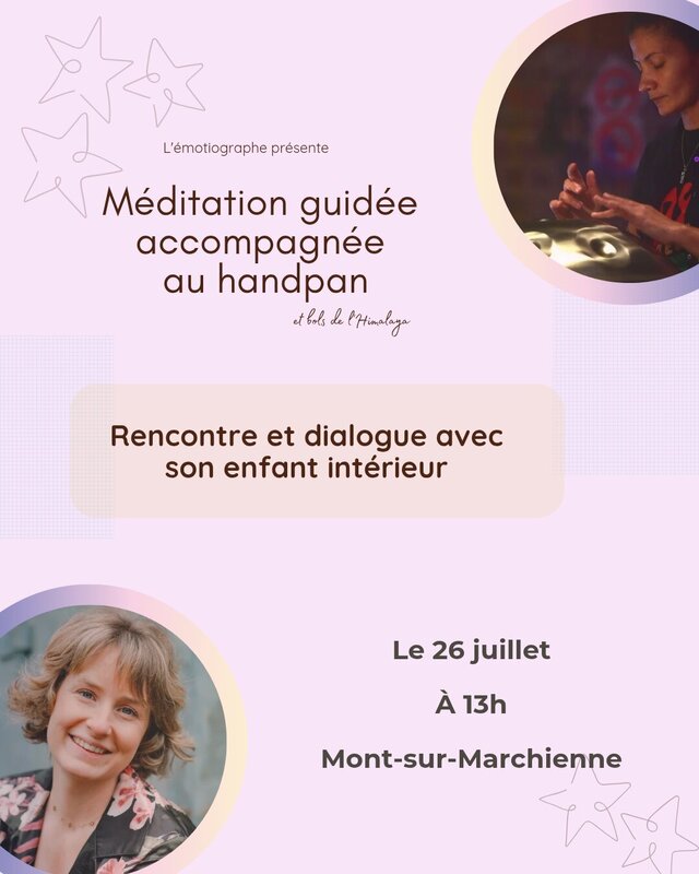 Conférences Méditation guidée accompagnée handpan