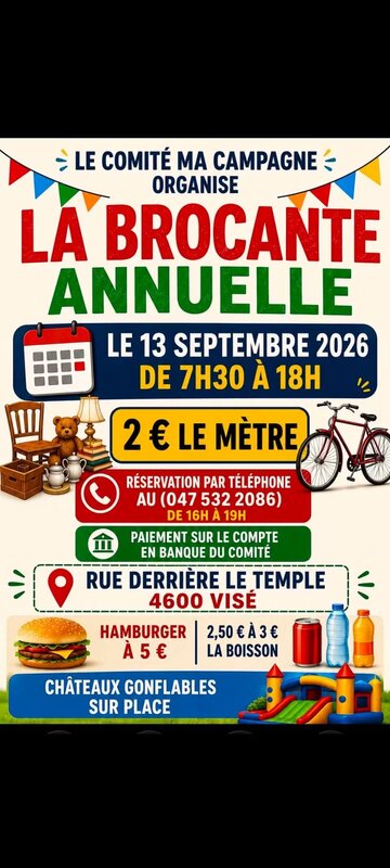 Brocante annuelle quartier ma campagne