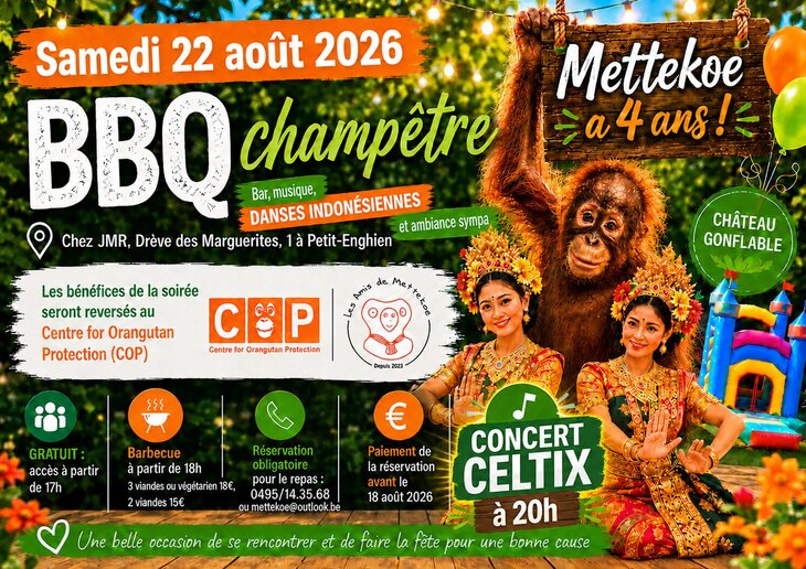 Loisirs Bbq champêtre - Mettekoe fête 4 ans