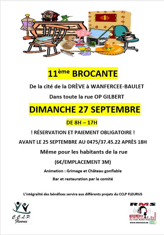  11éme Brocante la drève